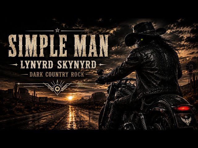 Simple Man - Lynyrd Skynyrd | Dark Country Rock Version | Ghost Highway