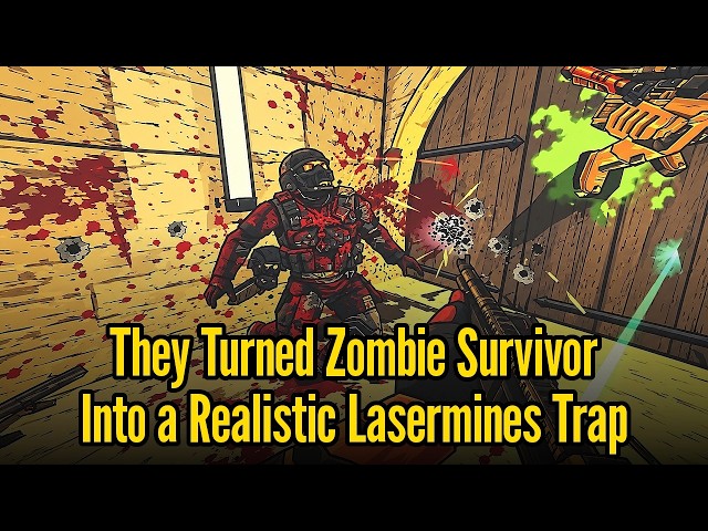 Counter-Strike 1.6 Zombie Mod | Zombie Survivor | Realistic Lasermines