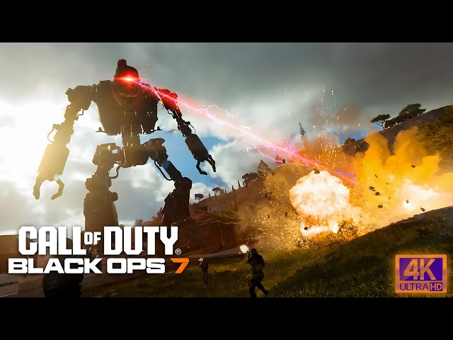 Call of Duty: Black Ops 7 Endgame Colossus Robot Boss Fight (4K 60FPS)