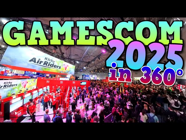 GAMESCOM 2025 in 360° (8K)
