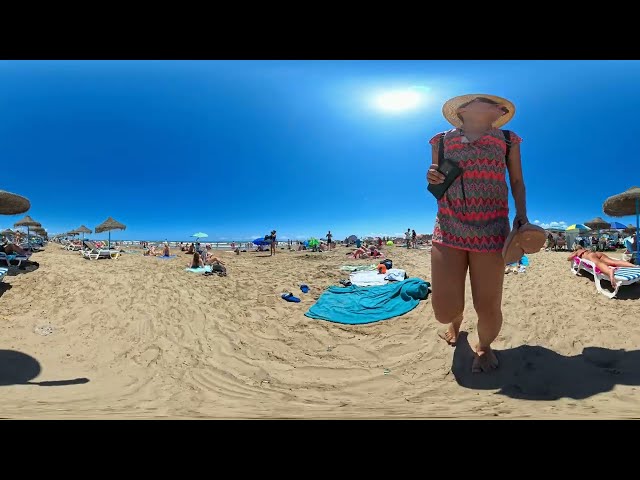 🚀 You Are Already Here: Feel the 8K Power of Spain's Golden Sand! 📍🌊