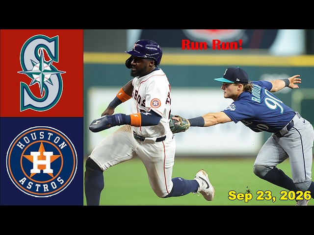 Astros vs Mariners Full Game Highlights Sep 23, 2026 | MLB Season
