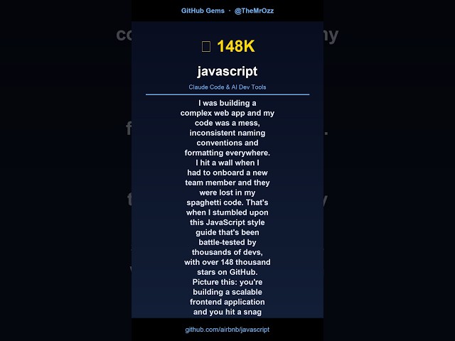 148K⭐ JavaScript Game Changer 🚀