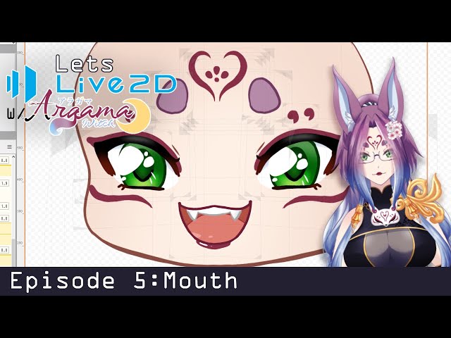 Ep5 Rig mouth in Live2D ✩ Live2d Tutorial