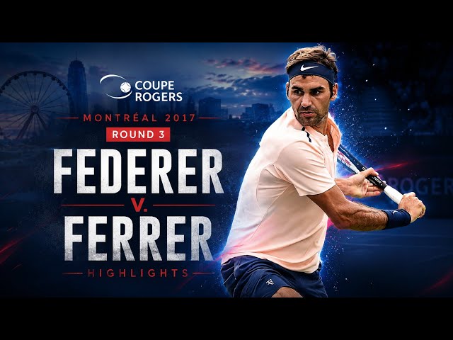 Roger Federer v. David Ferrer | Montreal 2017 Extended Highlights 