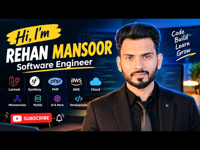 Meet Rehan Mansoor | Senior Software Engineer (PHP, Laravel, Symfony, AWS & AI)