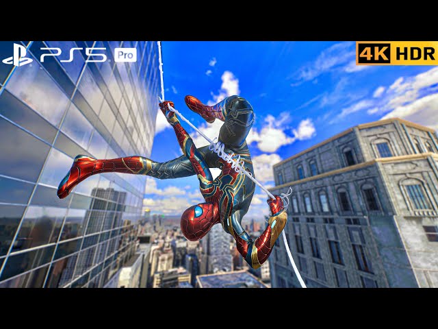 (PS5 PRO) Nanotech Tom Holland Just Changed Web-Swinging Forever 🧠 | 4K HDR |