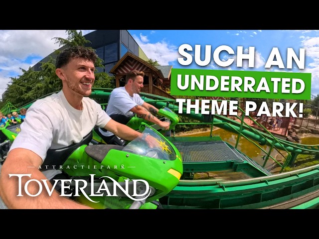 I Visited the Netherlands’ Most UNDERRATED Theme Park! | Toverland Vlog