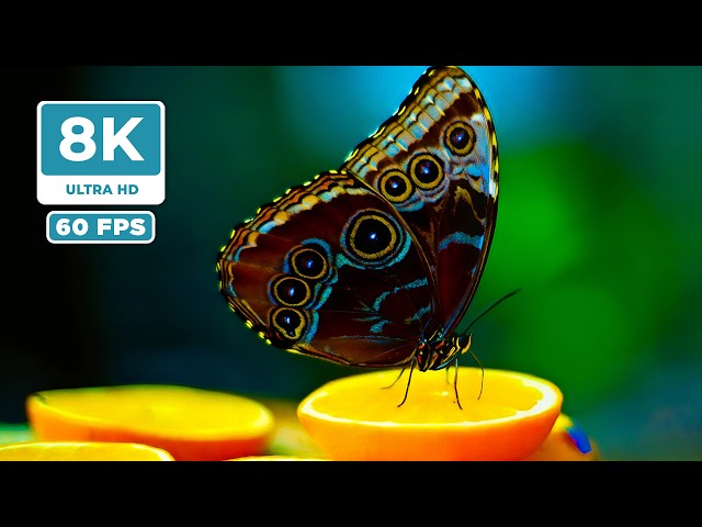 8K PARADISE: Breathtaking Nature Film & 8K 60FPS TV TEST for Relaxation
