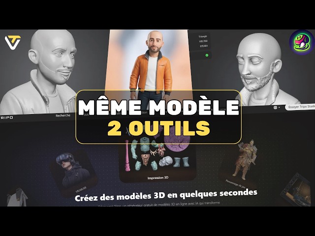 Tripo3D vs Meshy : le test complet, de l'image au fichier d'impression 3D
