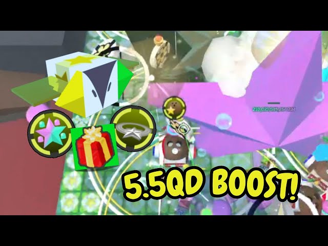 MASSIVE 5.5 Quadrillion Boost | Full White Hive Reveal | Bee Swarm Simulator