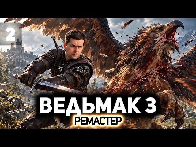 Грифон из Белого сада 🐺 The Witcher 3: Wild Hunt Remastered [PC 2026] #2