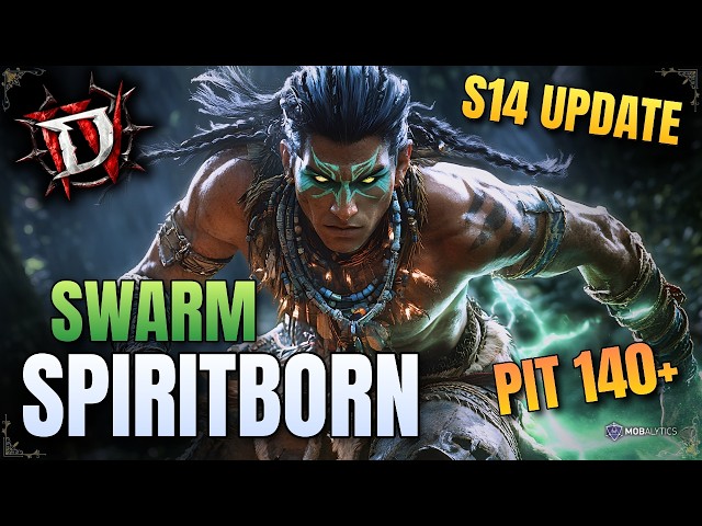This Swarm Spiritborn Is Dominating The Leaderboards In Diablo 4 Season 14!