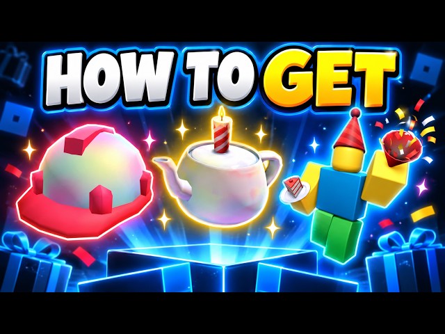 How To GET Twentieth Teapot, Noob Assist: Birthday Bash & Roblox Plus Hard Hat FOR FREE! THE HUNT 20
