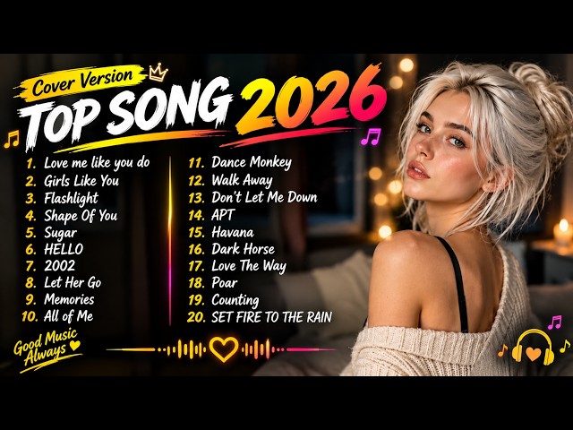 Viral Pop Songs Cover 2026 🎙 Top Music Playlist Hits
