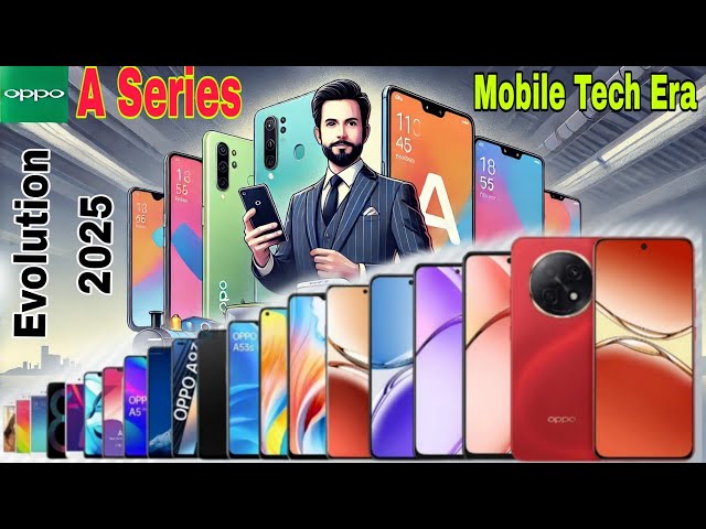 All OPPO A Series Smartphones History & Specs | OPPO A Series Evolution