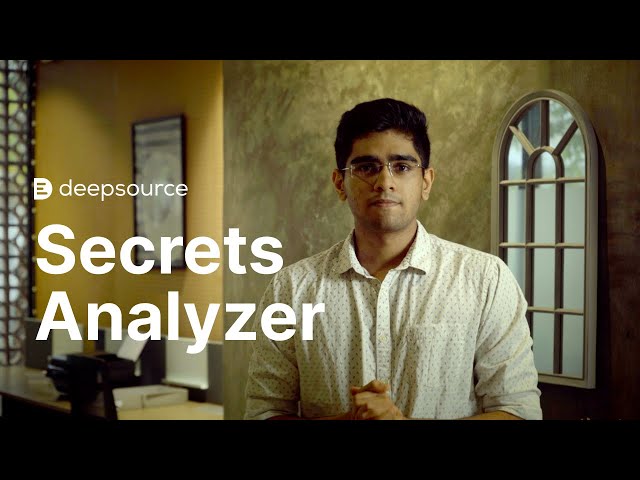 Detect hardcoded secrets in source code | DeepSource