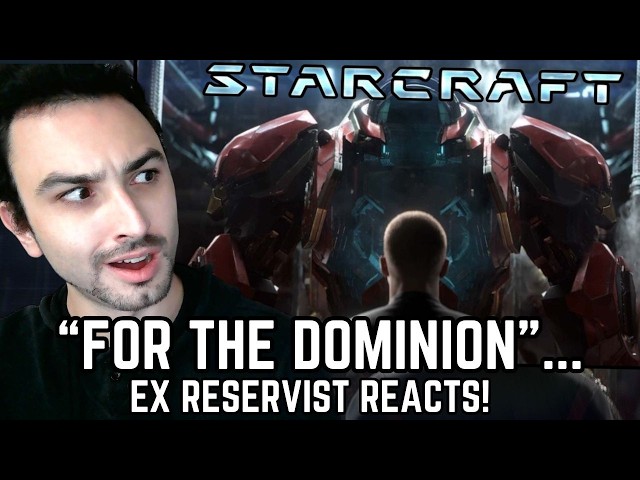 Ex Reservist Reacts to STARCRAFT DOMINION Announce Cinematic