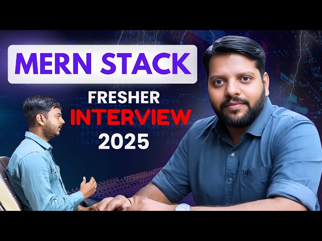 MERN Stack Live Beginner Interview | Real Questions & Answers #mernstack