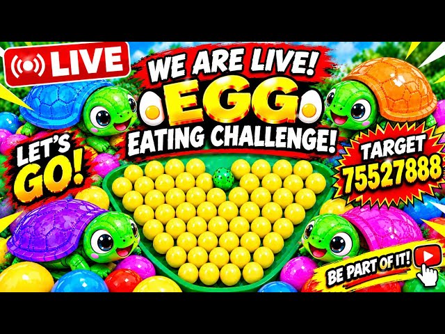 today targets 75527888 million egg eating challenges lets go everyone #shorts