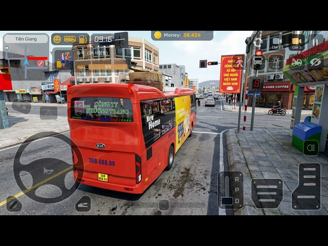 Driving the Kia Granbird in Vietnam | Coach Bus Simulator Gameplay
