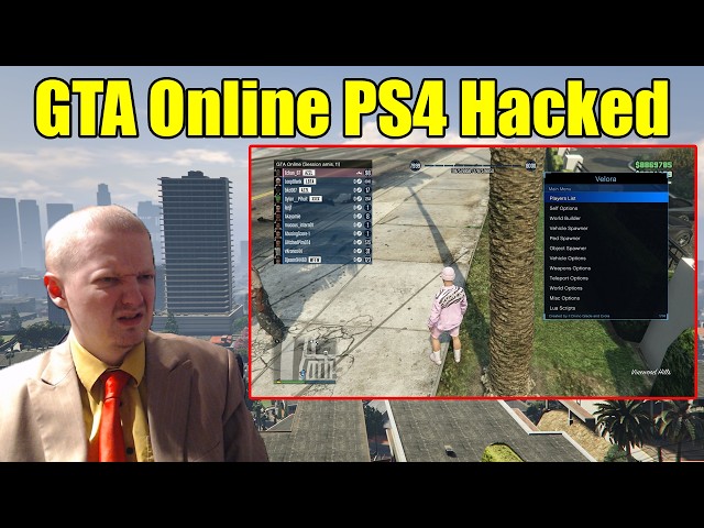 GTA Online On PS4 Has Been Hacked By Modders