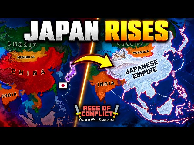 I Restored the Japanese Empire and It Conquered China | Ages of Conflict