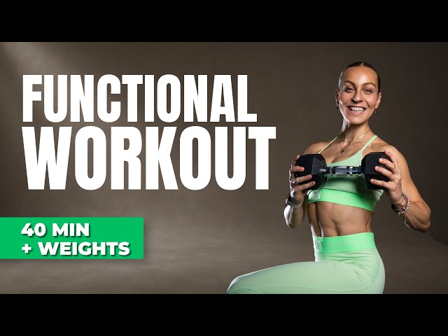 40 MIN FUNCTIONAL STRENGTH WORKOUT | BUILD STRENGTH & CONFIDENCE | FULL BODY | FEEL POWERFUL