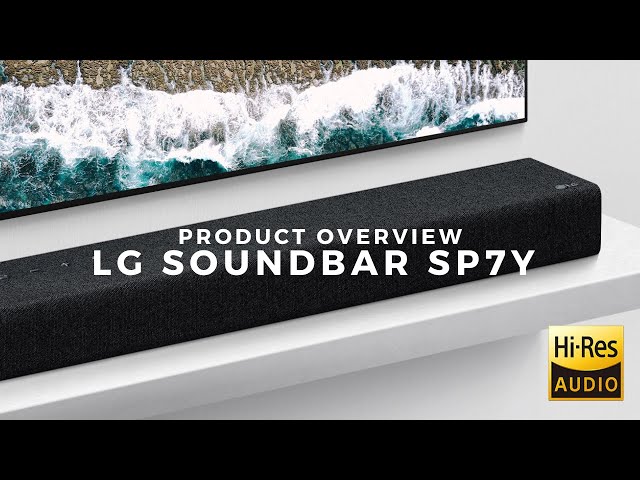 LG SP7Y 5.1 Channel 440W High Res Audio (24bit/96kHz) Sound Bar with Bluetooth Streaming