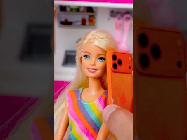 Satisfying Unboxing Barbie Doll & Musical Instruments Playset, ASMR Video #shorts
