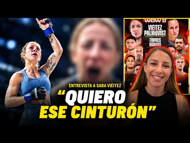 Sara Viéitez: "My next goal is to win that belt" | WOW 32 Sevilla