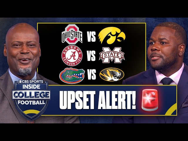 3 College Football Week 5 games that could end in an UPSET! 🚨 | Inside College Football