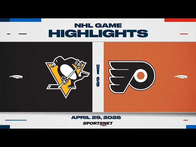 NHL Game 6 Highlights | Penguins vs. Flyers - April 29, 2026