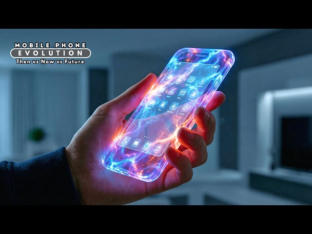 The Incredible Evolution of Mobile Phones | 1980–2080