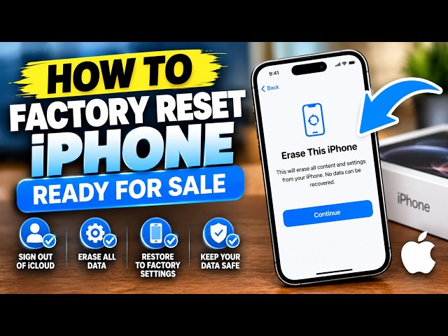 How to Fully Erase Your iPhone Before Selling It