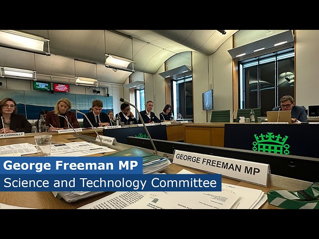 Science and Technology Committee: Machinery of government changes, 21 Oct 2026