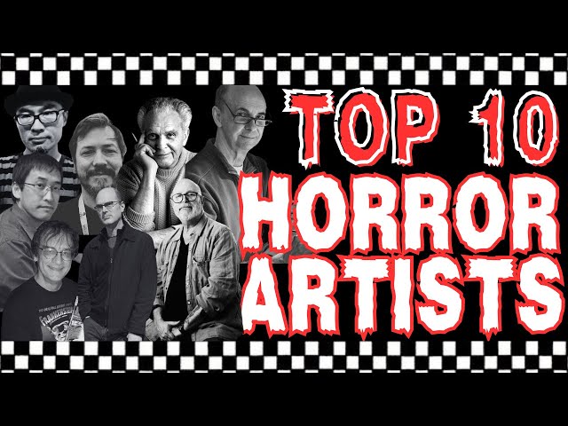 TOP 10 HORROR ARTISTS | Comic Books | EC Comics | Manga | Creepy & Eerie Magazine