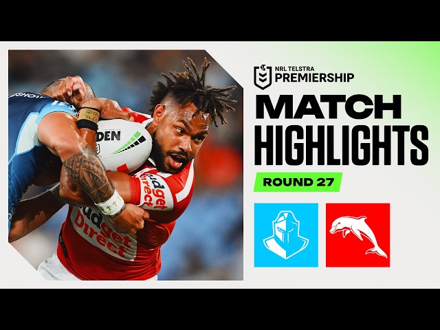NRL 2026 | Titans v Dolphins | Match Highlights | Round 27