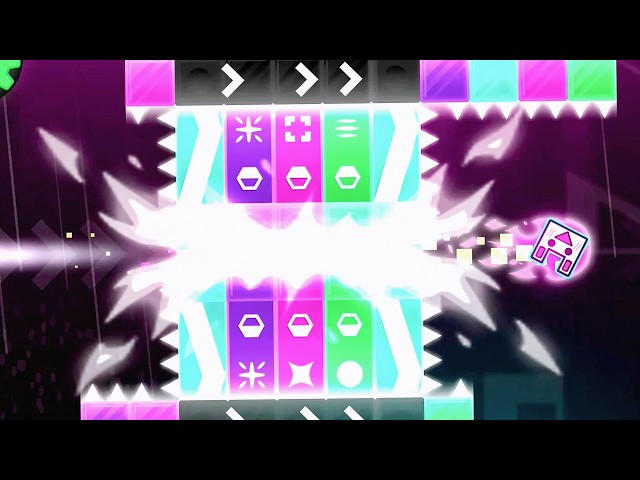 "DASHER" by xParallels (Platformer Extreme Demon) | Geometry Dash