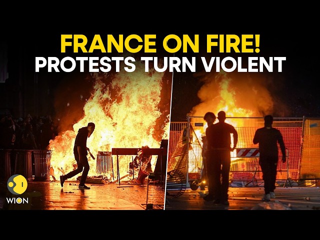 France Protests LIVE: France Erupts as Violent Clashes, Tear Gas & Looting Rock City | WION