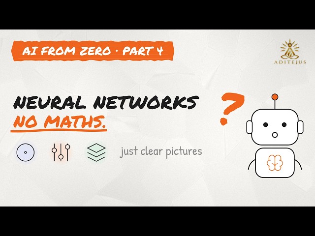 AI From Zero — Part 4: Neural Networks Without Maths