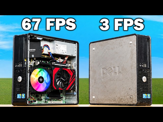 I Upgraded a $16 Trash PC Until It Could Play AAA Games!