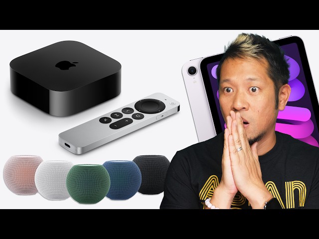 Apple ТОЛЬКО ЧТО «слила» новый Apple TV 4K, HomePod mini 2 и iPad mini!