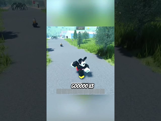 MICKEY plays a QUIET PLACE 😭🤫 #roblox #funny