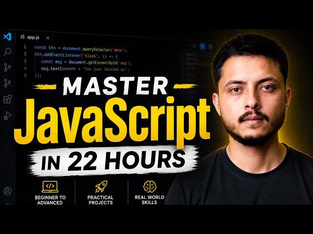 JavaScript Full course in 2026