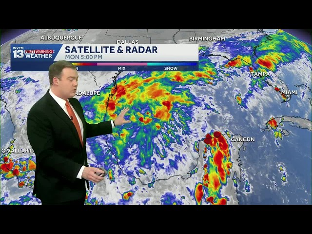 Alabama’s Weather Forecast Stays Dry This Week as a Gulf Disturbance Could Bring Weekend Rain