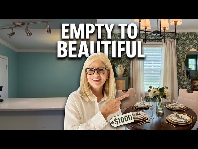 Thrifted Kitchen & Dining Room Makeover on a Budget