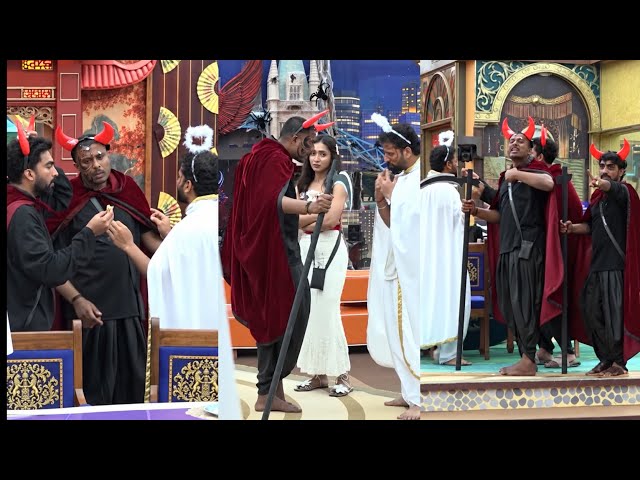 #bbk13 live clips 😳 ತಾಂಡವ್ ಗಂಧರ್ವರ ಮೇಲೆ ಗಗನ್ ಮಂಜ ರಾಕ್ಷಸರ ಅಟ್ಟಹಾಸ! BBK13 Promo Biggboss Kannada 13