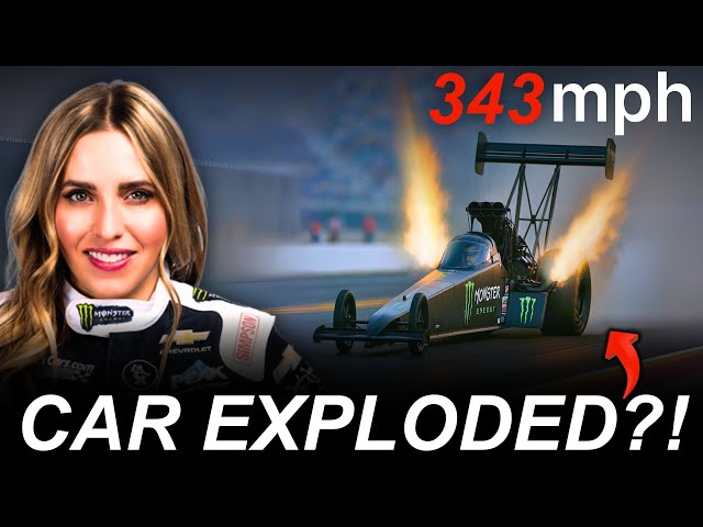 Brittany Force SMASHES Speed Record with INSANE 343mph Run