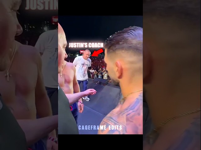 Justin Gaethje’s Coach Is INSANE 😂#ufc #mma